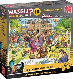 Jumbo Wasgij Retro Original 10 - Antiekjacht! Puzzel (1000 stukjes)