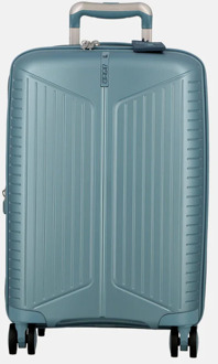 Jump Evae handbagage koffer 55 cm expandable blueciel Blauw