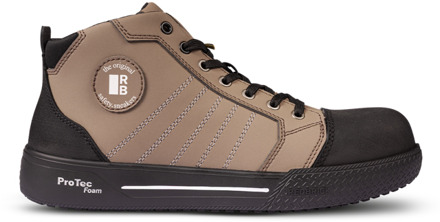 Jump Hoog - Werkschoenen - Bruin - 43 - S3S