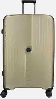 Jump Oskol Oskol reiskoffer 76 cm expandable champagne Brons