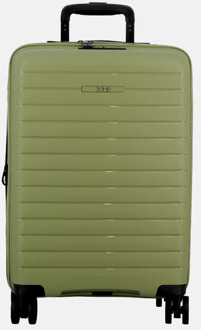Jump Spinner Expendable Striper handbagage koffer 55 cm light green Groen