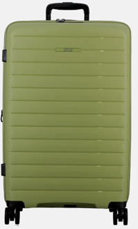 Jump Striper reiskoffer 66 cm expandable light green Groen