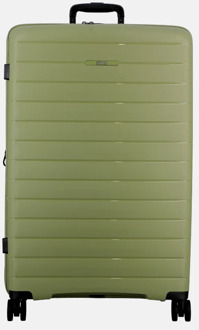 Jump Striper reiskoffer 77 cm expandable light green Groen - No Size