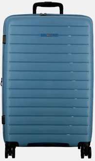 Jump Striper reiskoffer 77cm expandable blue Blauw - No Size