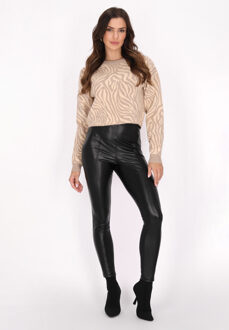 Jumper Dames beige/wol wit - XL/2XL