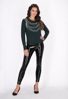 Jumper Dames donkergroen