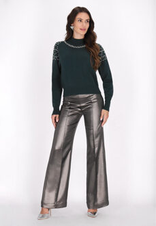 Jumper Dames donkergroen