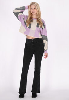 Jumper Dames Lavendel crème - maat M/L Lila