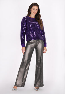 Jumper Dames pruim Paars - XL/2XL