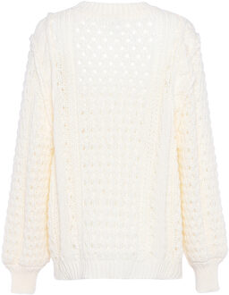 Jumper Dames wolwit Gebroken wit - M/L