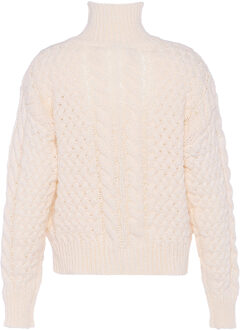 Jumper Dames wolwit Gebroken wit - XL/2XL