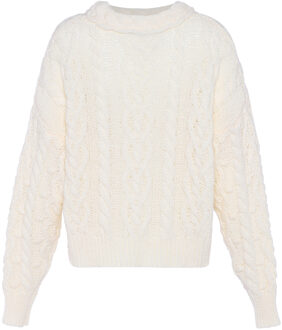 Jumper Dames wolwit Gebroken wit - XL/2XL