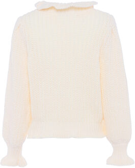 Jumper Dames wolwit Gebroken wit - XS/S