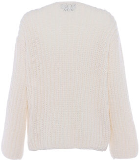 Jumper Dames wolwit - maat XS/S Gebroken wit