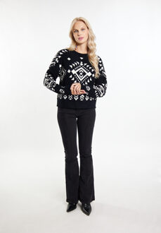 Jumper Dames zwart en wit - XL/2XL