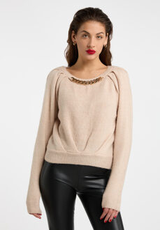 jumper sookie - maat XL/2XL Beige
