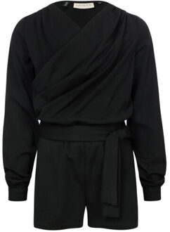 Jumpshort voor meisjes in de kleur Zwart - 176