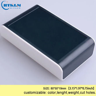 Junction box ABS plastic box diy electronic project box small detector housing pcb case diy speakers enclosure 80*50*19mm