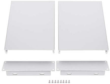 Junction Box Aluminium Printplaat Warmteafvoer Behuizing Elektronische Diy Elektronische Project Case 33X114X150Mm