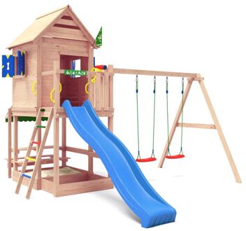 Jungle Gym Bergen Douglas - Speeltoestel - Blauw