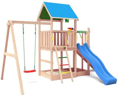 Jungle Gym Kongsberg Douglas - Speeltoestel - Blauw