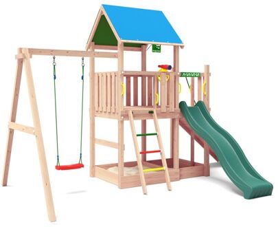 Jungle Gym Kongsberg Douglas - Speeltoestel - Donker groen