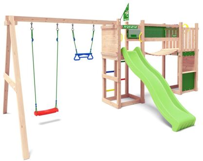 Jungle Gym Raufoss Douglas - Speeltoestel - Licht groen