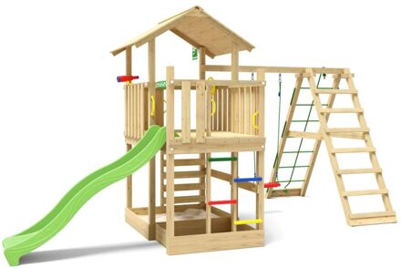 Jungle Gym Stavang Grenen - Speeltoestel - Licht groen