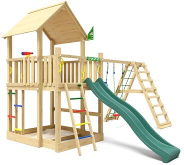 Jungle Gym Trondheim Grenen - Speeltoestel - Donker groen