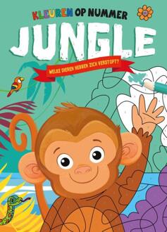 Jungle - Kleuren op nummer -  Hannah Campling (ISBN: 9789036646529)