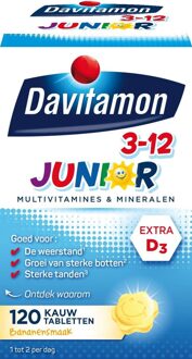 Junior 3+ kauwvitamines banaan - 000