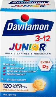 Junior 3+ Kauwvitamines multifruit - 000