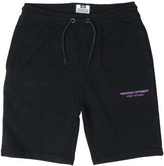 Junior Cascade Short voor jongens in zwart - 8J / 128cm