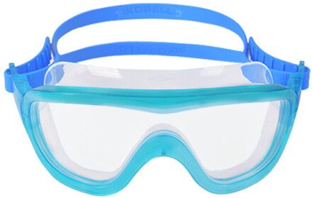 Junior Jeugd Zwembril Maskers Childrens Kinderen Zwemmen Goggle Grote Frame Bril Geschikt voor 1-13 jaar oude Kinderen blauw / M