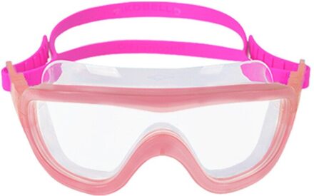 Junior Jeugd Zwembril Maskers Childrens Kinderen Zwemmen Goggle Grote Frame Bril Geschikt voor 1-13 jaar oude Kinderen roze / S