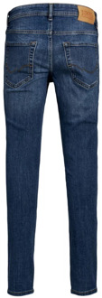 JUNIOR slim fit jeans dark denim Blauw - 164