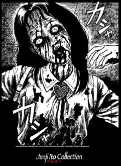 Junjito Bleeding Unisex T-Shirt - Black - XS Zwart