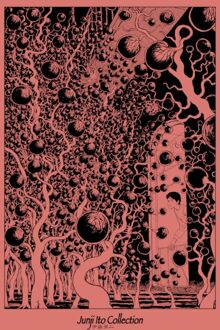 Junjito Vines Unisex T-Shirt - Red - XS Rood