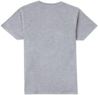 Jurassic Park Anime Splat Scene Anime Unisex T-Shirt - Grey - L Grijs