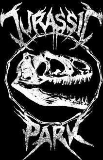 Jurassic Park Bones Rex Unisex T-Shirt - Zwart - S