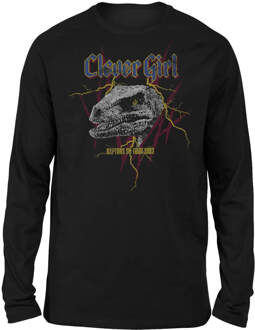 Jurassic Park Clever Girl Raptors On Tour Unisex Long Sleeved T-Shirt - Zwart - S