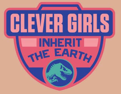 Jurassic Park Clever Girls Inherit The Earth Women's T-Shirt - Dusty Pink - XXL Roze