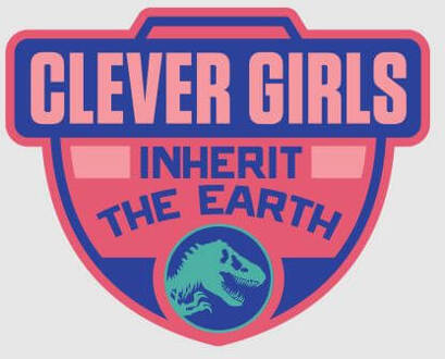 Jurassic Park Clever Girls Inherit The Earth Women's T-Shirt - Grey - L Grijs