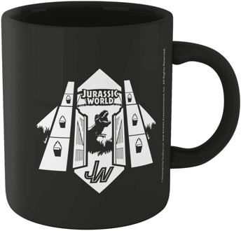 Jurassic Park Excavation Zone Mug - Black