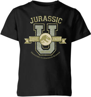 Jurassic Park Fossil Finder Kids' T-Shirt - Black - 110/116 (5-6 jaar) Zwart - S
