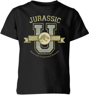 Jurassic Park Fossil Finder Kids' T-Shirt - Black - 122/128 (7-8 jaar) - Zwart - M