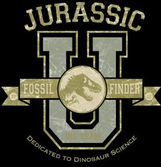 Jurassic Park Fossil Finder Women's T-Shirt - Black - XXL Zwart