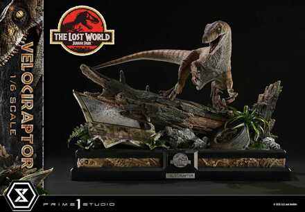 Jurassic Park II Legacy Museum Collection Statue 1/6 Velociraptor Bonus Version 41 cm