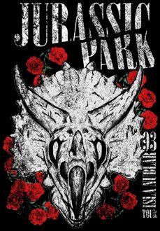 Jurassic Park Isla Nublar 93 Men's T-Shirt - Zwart - 3XL