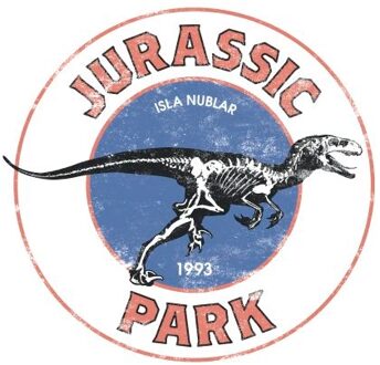 Jurassic Park Jurassic Target Men's T-Shirt - Wit - XL